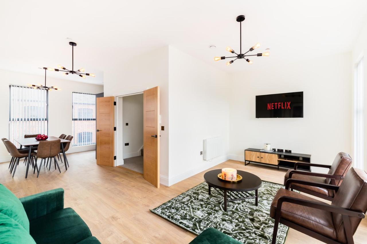 Sydenham Place - Birmingham City Centre Jewellery Quarter - A Trio Of Premium High End Town/Penthouses - 4 Bedrooms & Secure Ev Parking Luaran gambar
